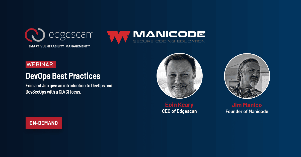 Owasp Events 2023 Smart Vulnerability Management Edgescan