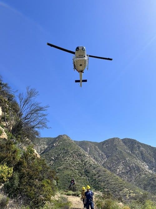 Hiker Airlifted from Romero Canyon Due to Rattlesnake Bite edhat
