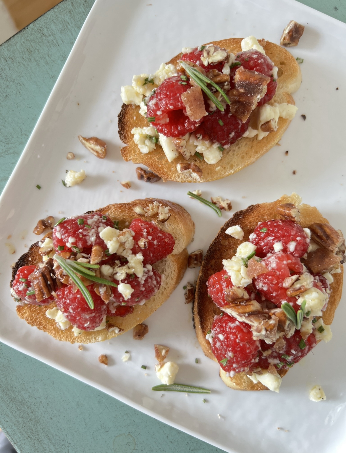 Crostini Holiday Appetizer Edible Orlando