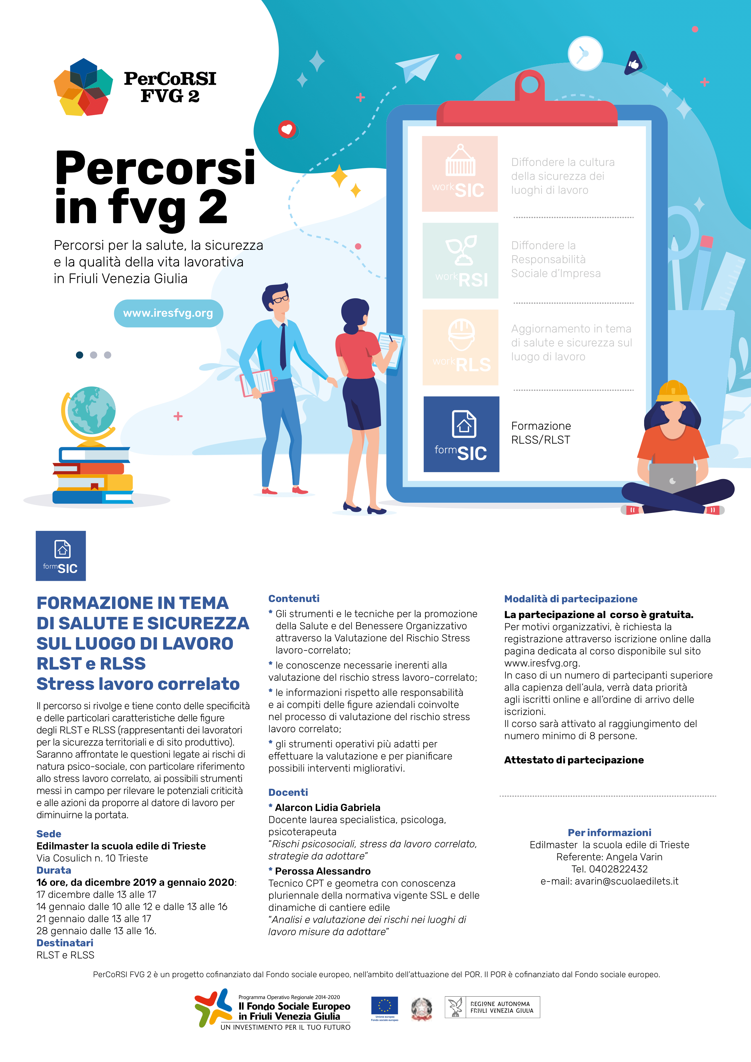 Percorsi In Fvg 2 Percorsi Per La Salute, La Sicurezza E La Qualità Della Vita Lavorativa In Friuli Venezia Giulia | Edilmaster 3507_x_2480_png