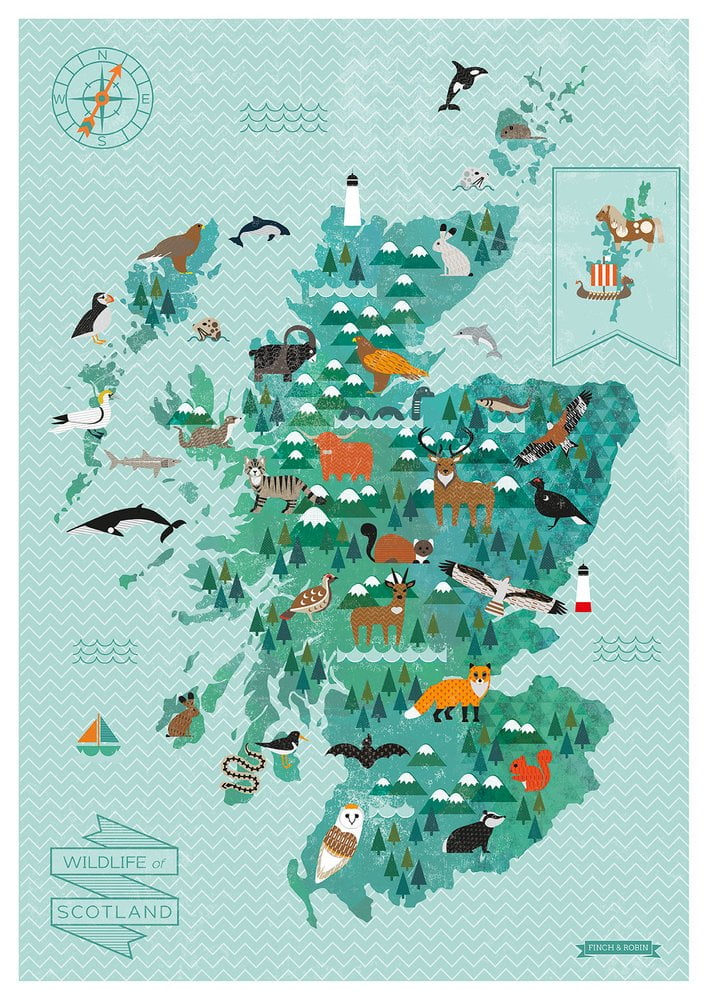 Scotland Road Trip Map The West Coast, Argyll and Bute Big Sky.