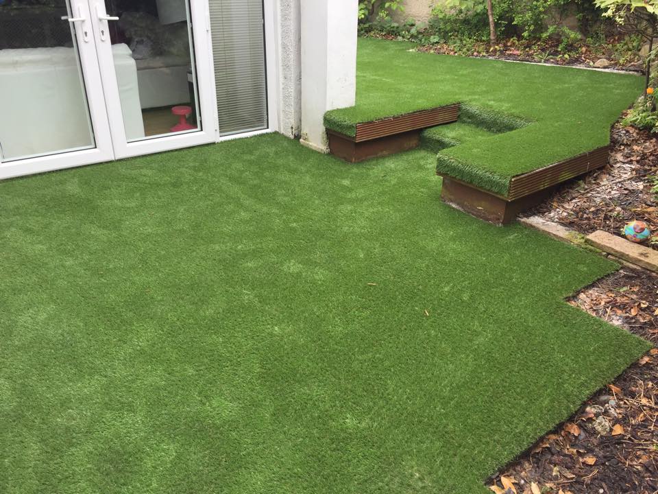 Artificial Grass for Decking, Balconies & Rooftops Edinburgh