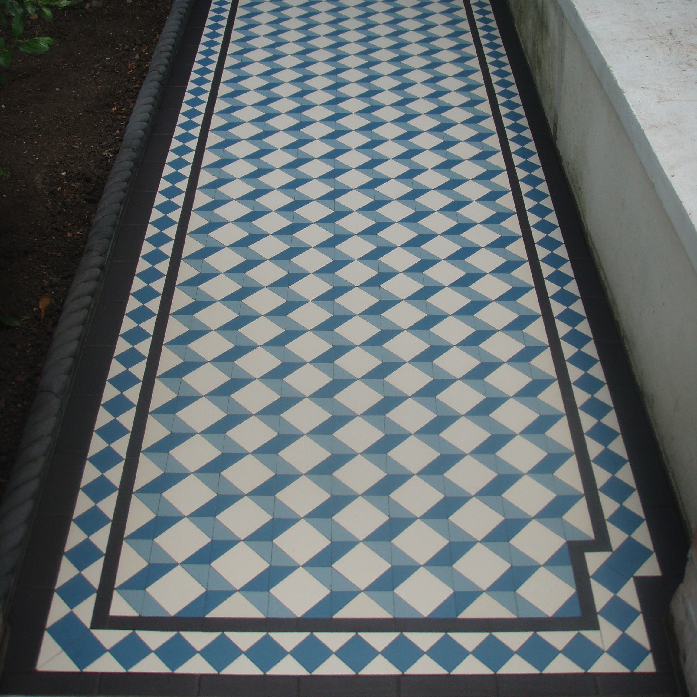 Olde English Victorian Floor, Grafham Pattern Edinburgh Tile Studio