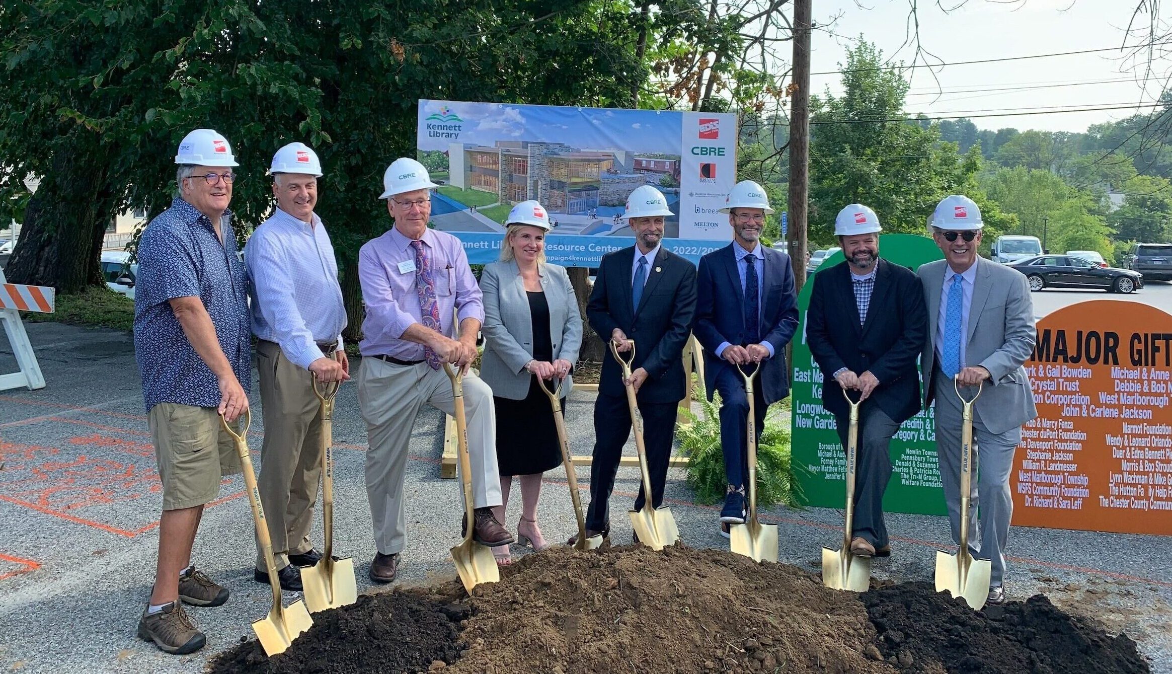 EDiS Company Breaks Ground on New Library EDiS Company