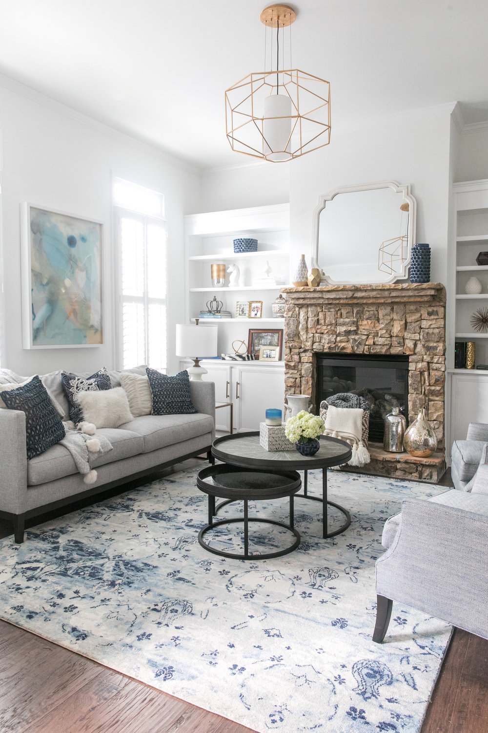 Living Room Revamp with Arhaus Edit by Lauren