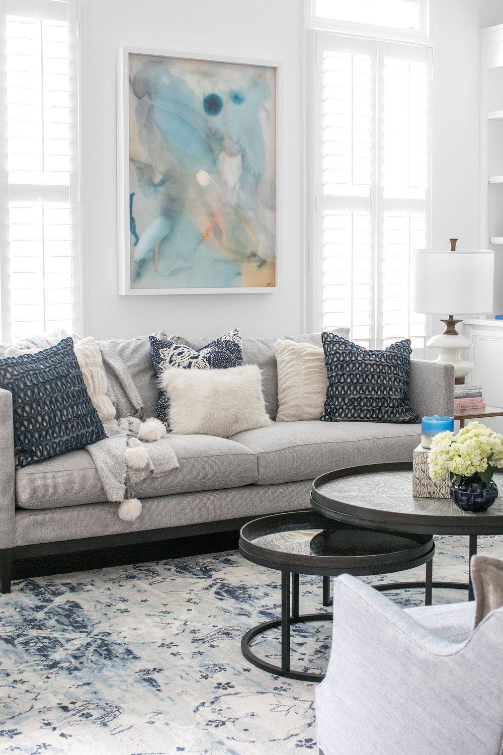Living Room Revamp with Arhaus Edit by Lauren