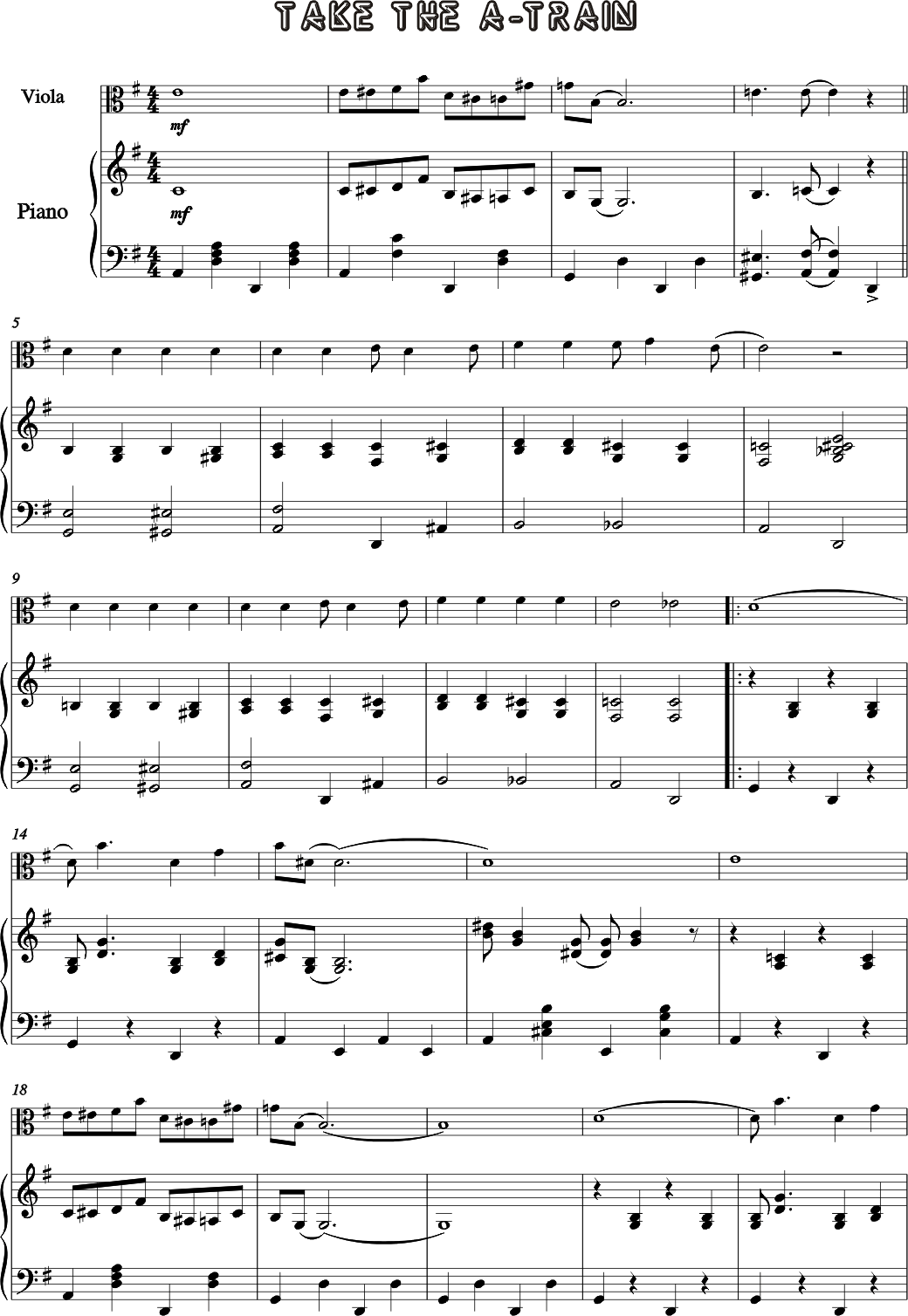 Jazz Viola Alto Bratsche