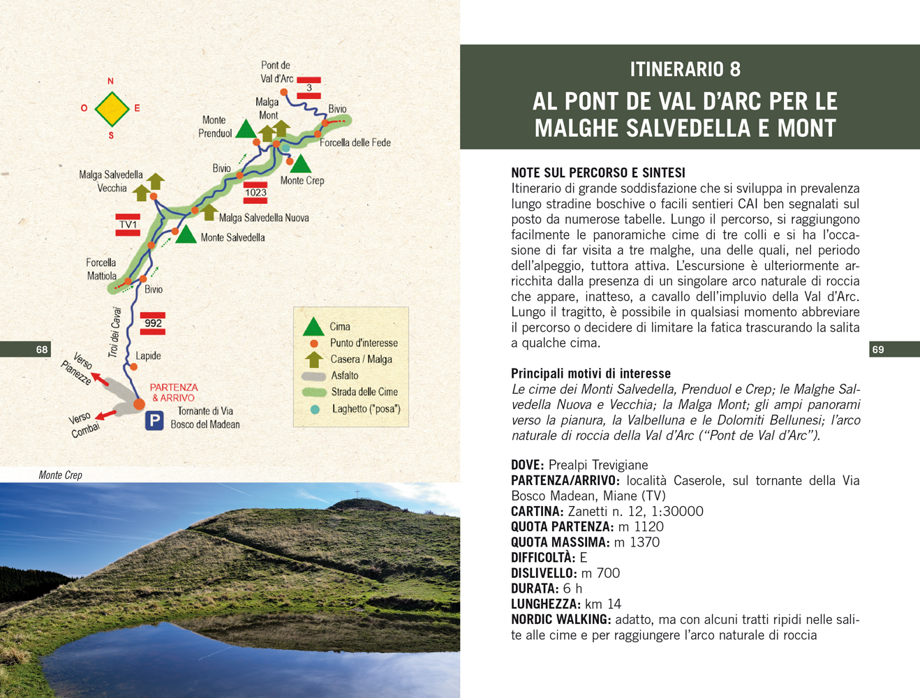 Escursioni in Veneto per tutti. 13 itinerari a piedi, 5 itinerari in.