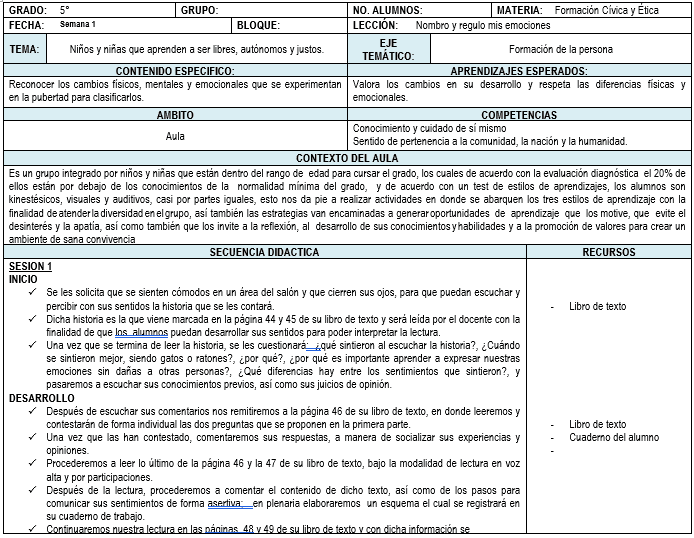 Planeaciones de Quinto Grado de Primaria 20212022 (Segundo Trimestre)