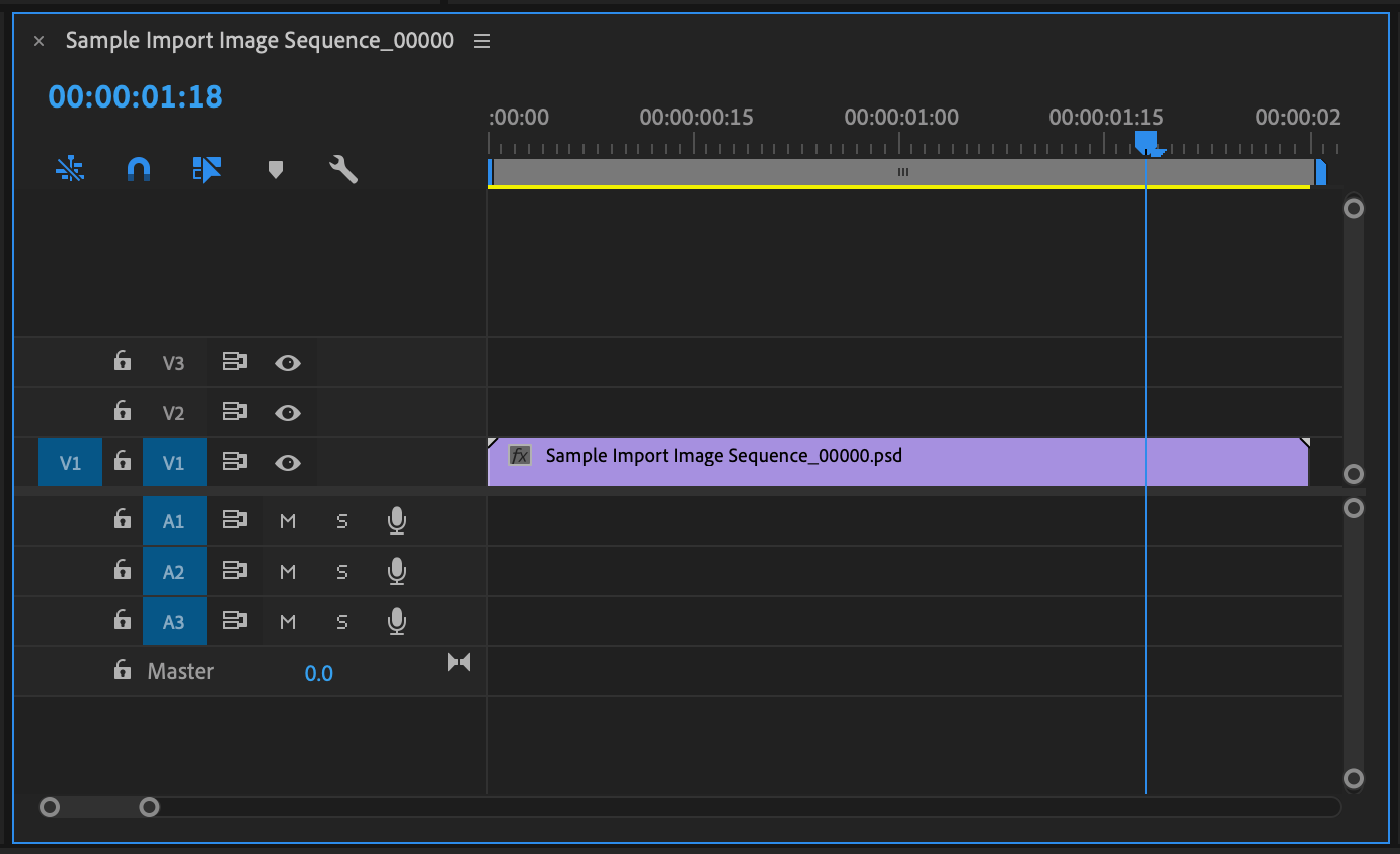Import Image Sequence into Premiere Pro Edit Video Faster