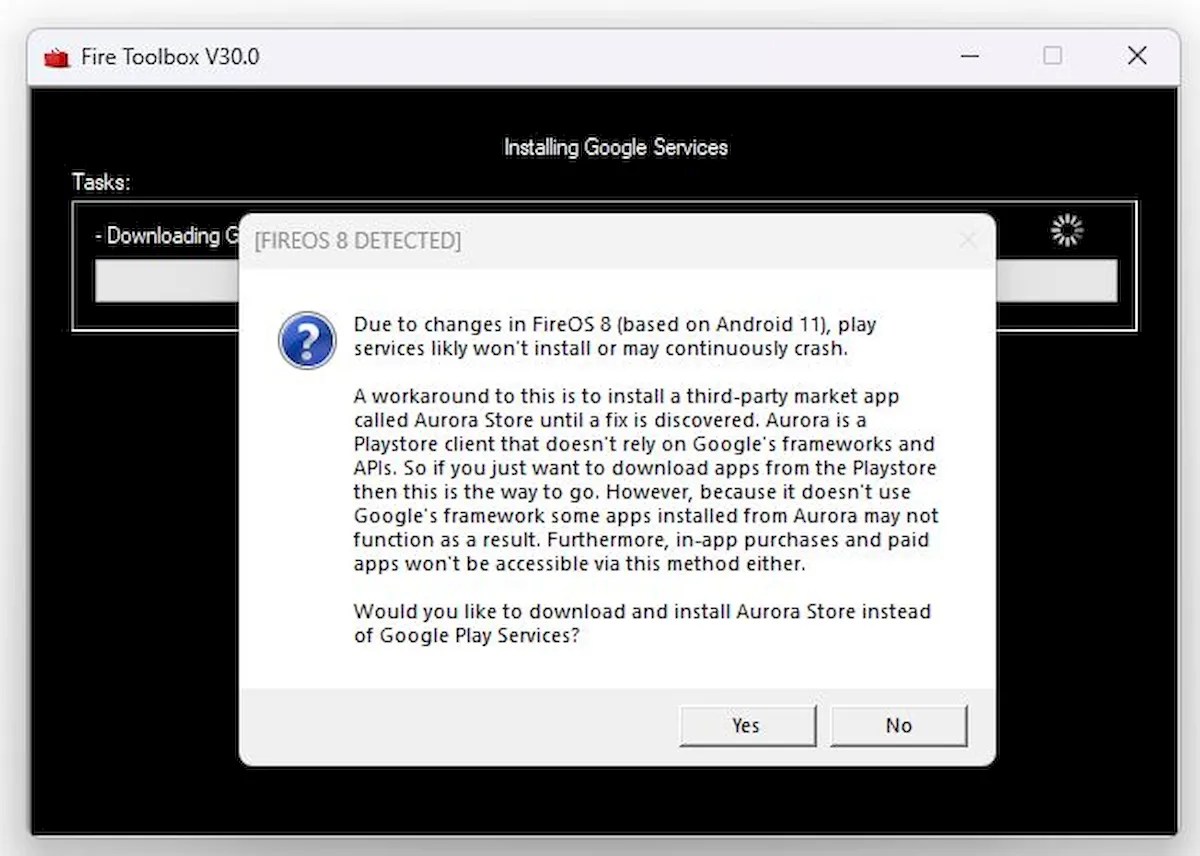 Fire Toolbox 30 permite hackear tablets Amazon com o FireOS 8