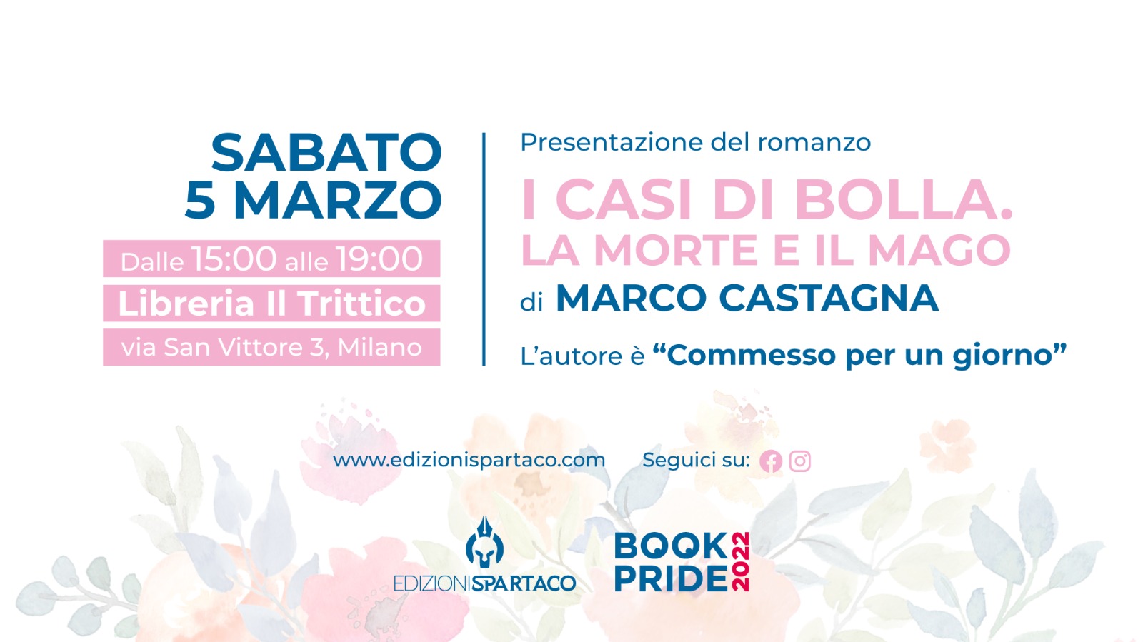 Book Pride Off, Sabato 5 Marzo Marco Castagna È Commesso Per Un Giorno Alla Libreria Il Trittico 899_x_1600_jpg