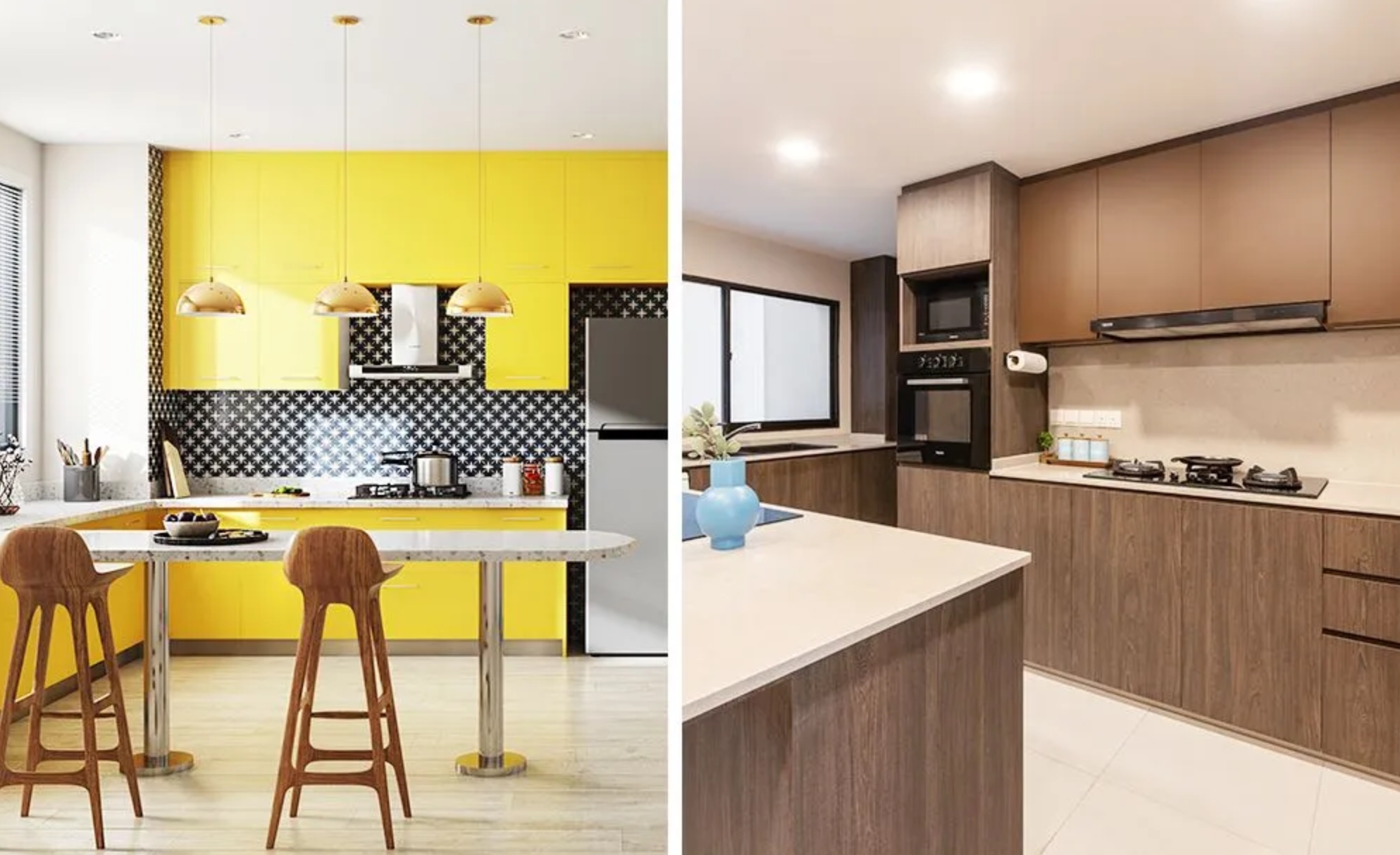 6 Best Kitchen Colours With Light Brown EDM Chicago