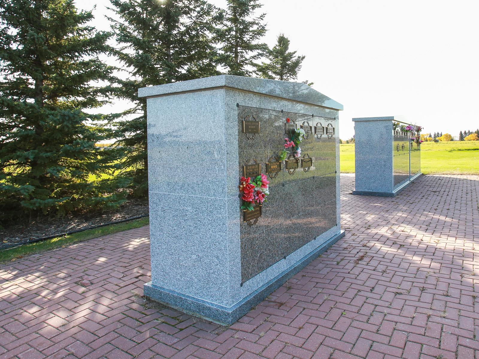 Outdoor Columbarium Niche City of Edmonton