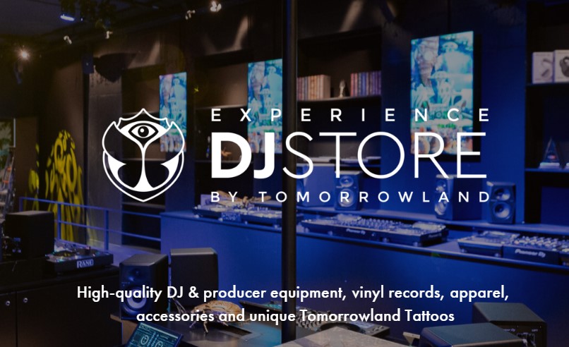 Tomorrowland Opens Impressive Dj Store In Antwerp, Belgium - Edmtunes 492_x_806_jpg