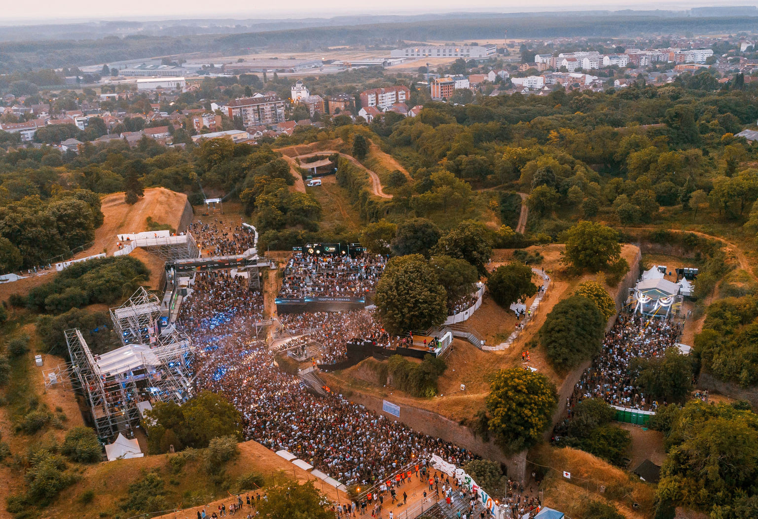 Serbia's Exit Festival Draws 180,000 Guests The Largest Music Event