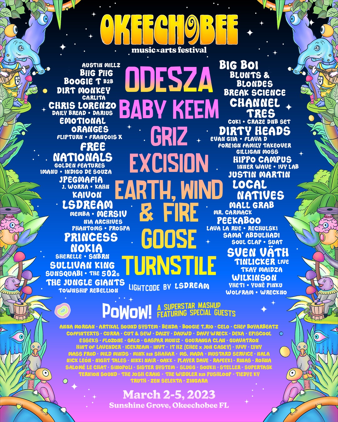 2023 Corry Christmas Festival Okeechobee Music & Arts Festival Drops 2023 Lineup, Featuring Odesza
