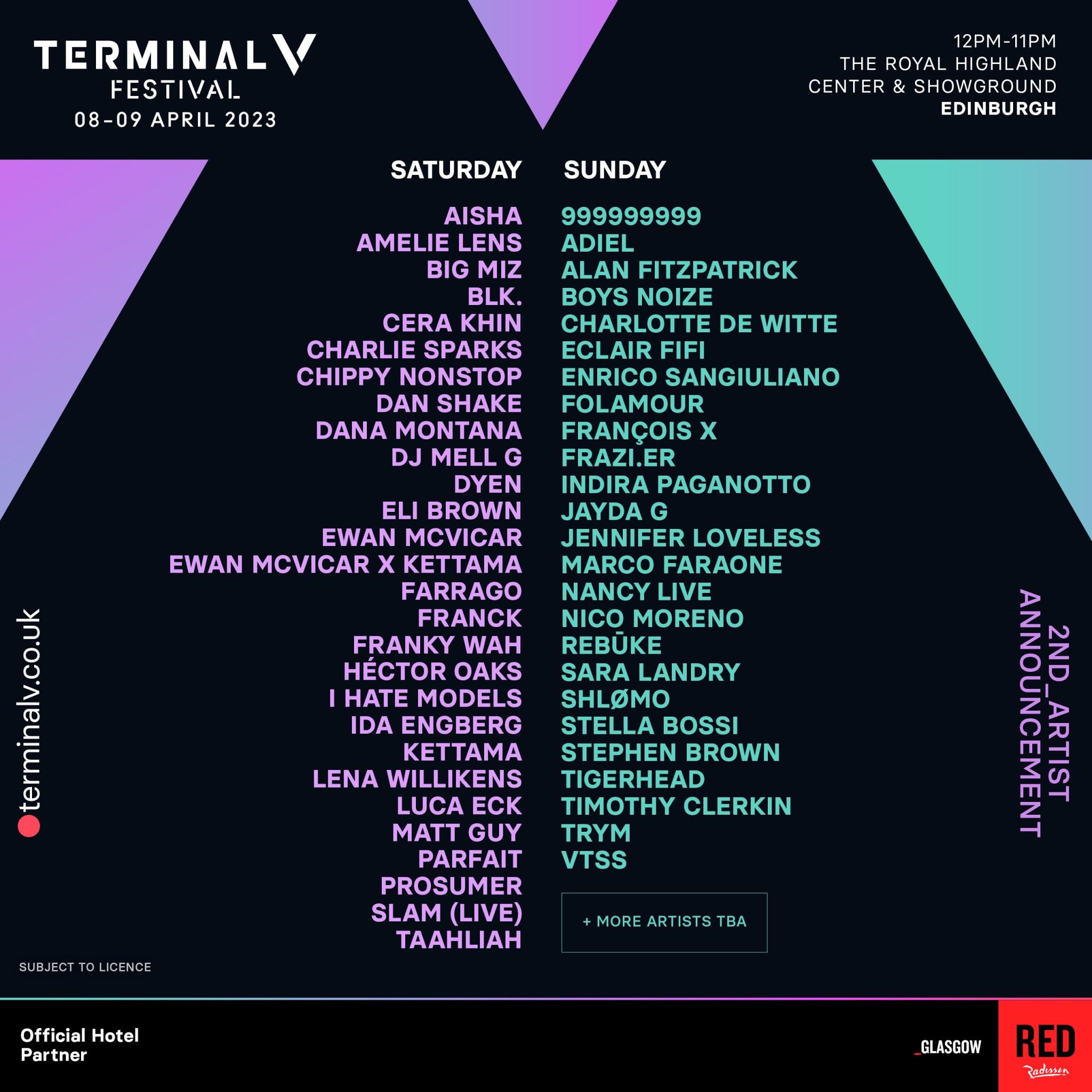 Scotland's Terminal V Festival Announces 2023 Lineup EDMTunes