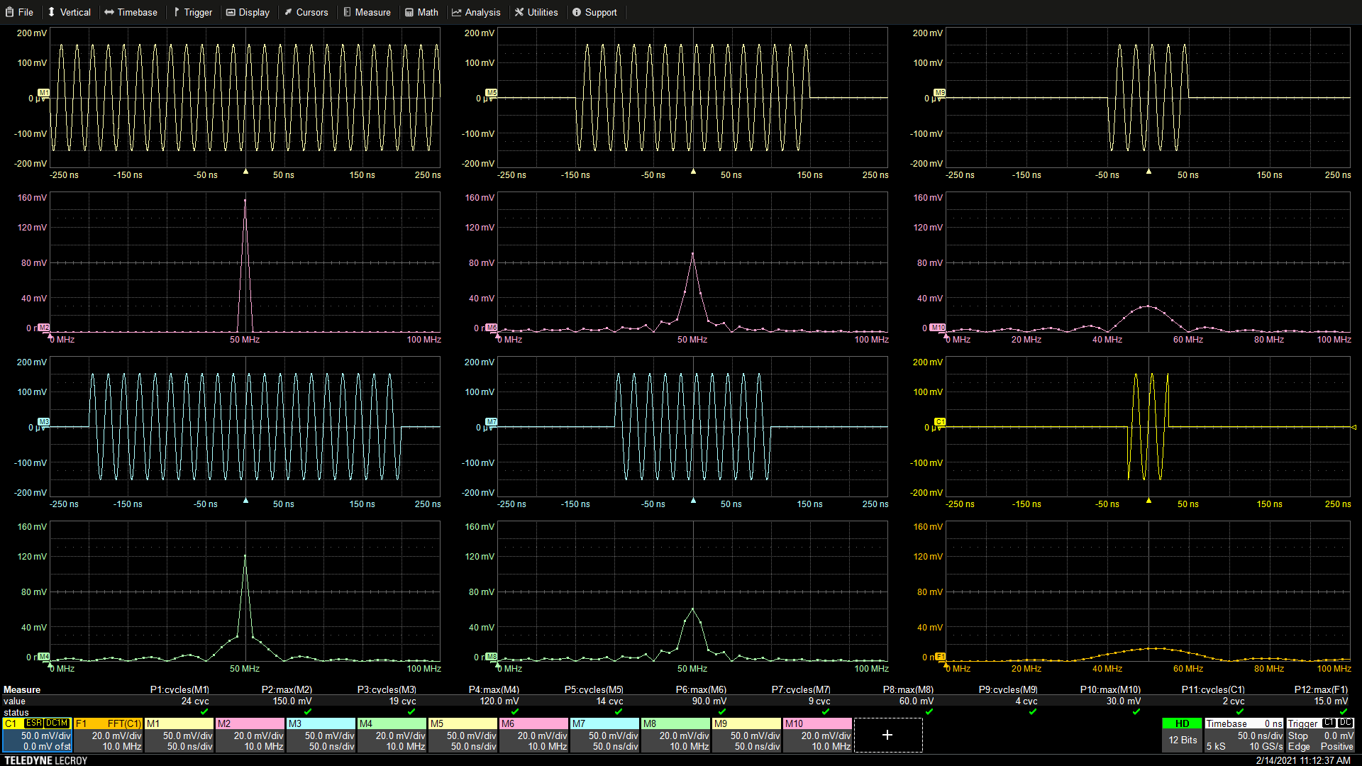 Tips for Using an FFT with an Oscilloscope EE Times Asia