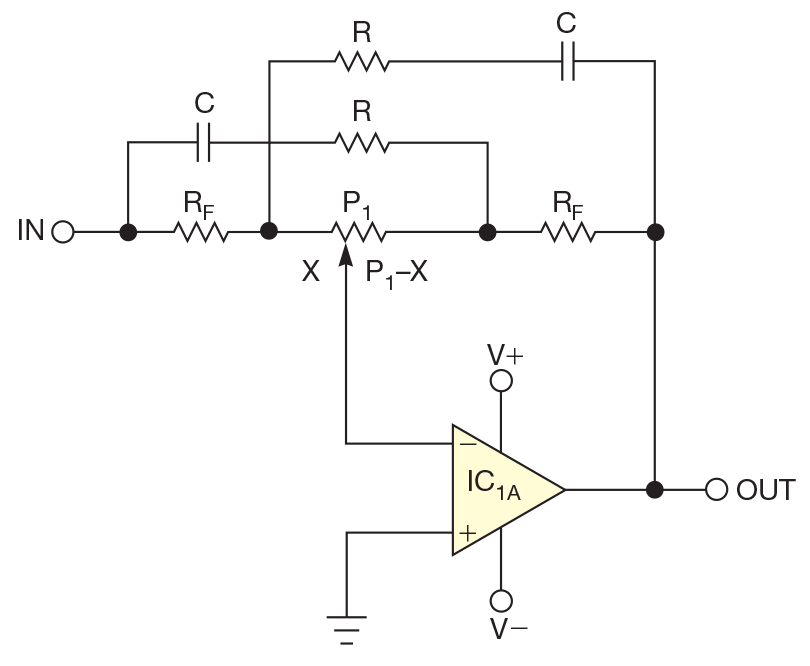 Implement an audiofrequency tiltequalizer filter EDN