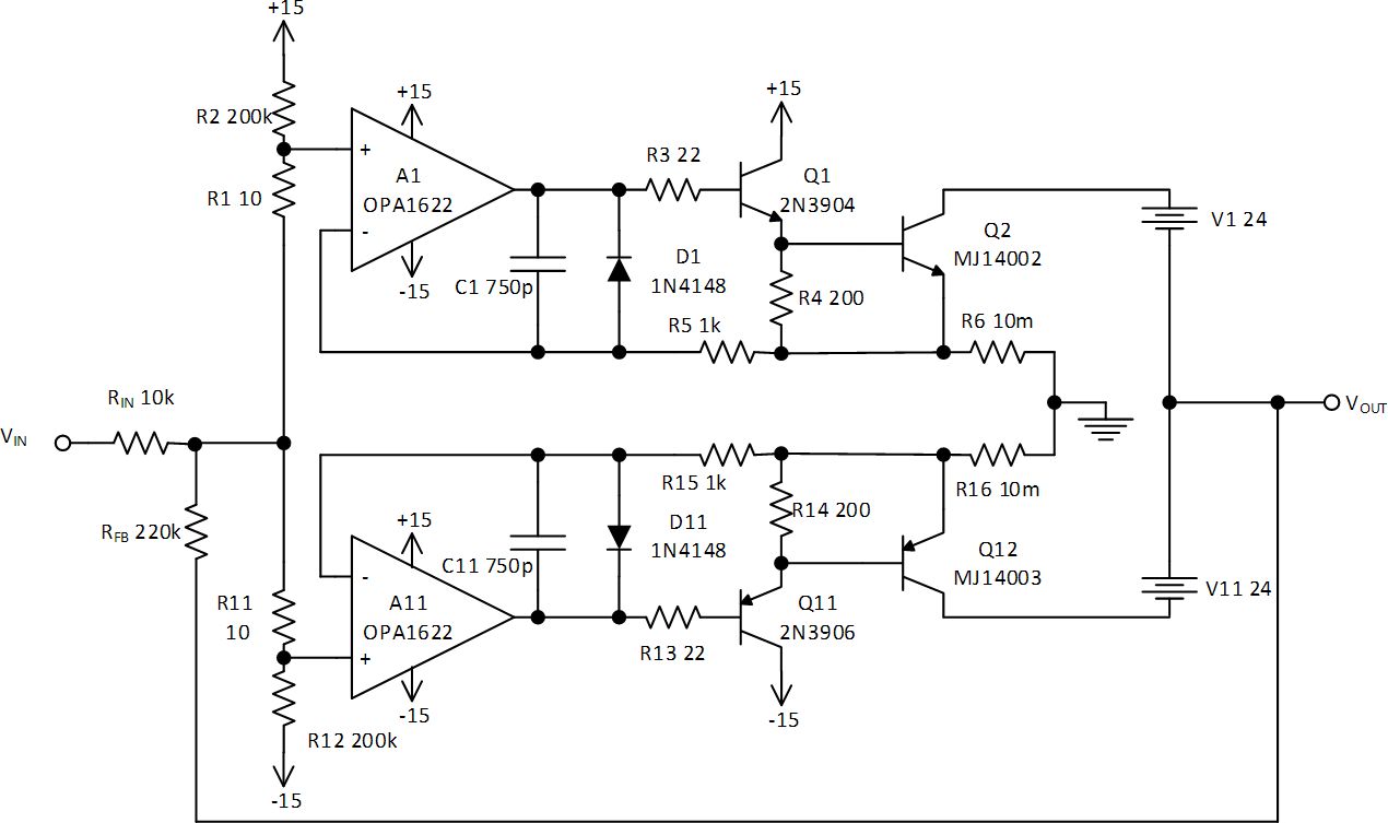 Class Td Amplifier Circuit Diagram - Circuit Diagram