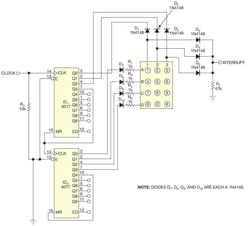 Keyboard Circuit Board Diagram Circuit Diagram