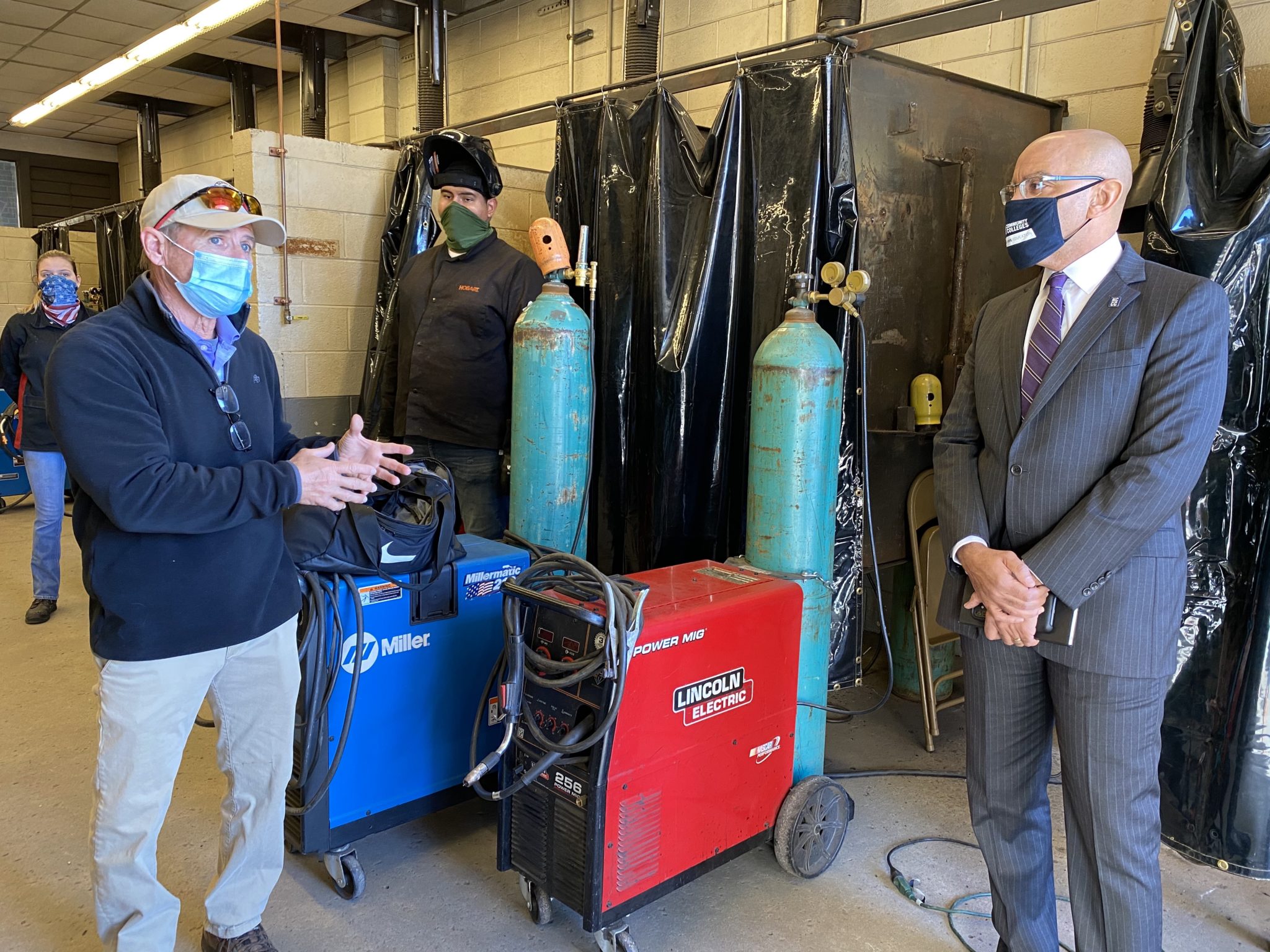 New system president visits VanceGranville CC EducationNC