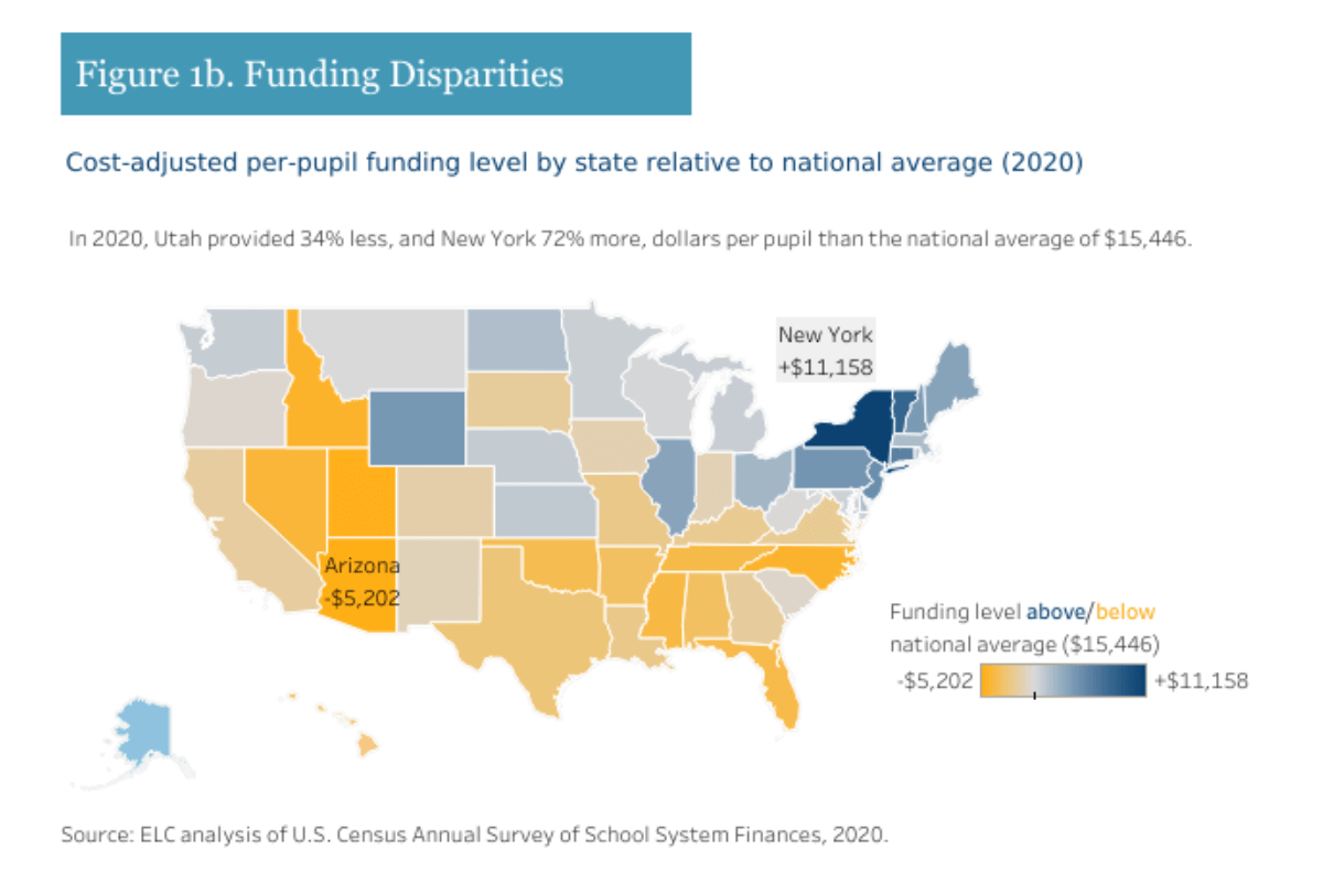 Report ranks NC at bottom for school funding EducationNC