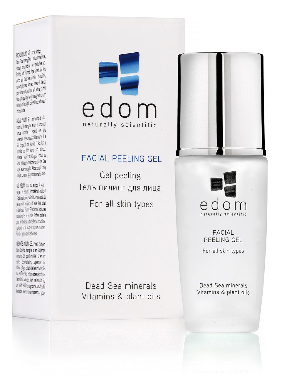 Facial peeling Gel Edom Cosmetics ™ Naturally Scientific