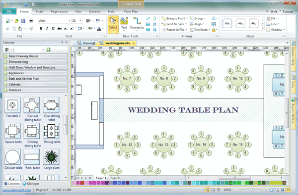 Plans to build Free Table Plans For Weddings Templates PDF Plans