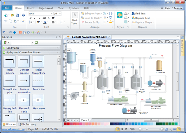 Professional PFD Maker - Make Polished PFD - Edraw