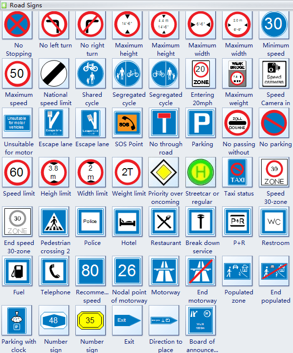 Public Sign Symbols Edraw