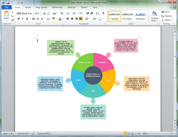 Graphic Organizers Templates for Word