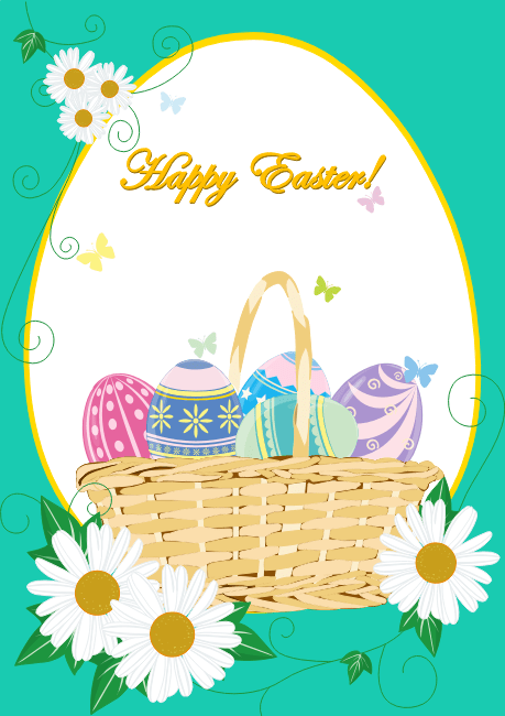 Easter Card Templates Free Printable - Free Templates Printable