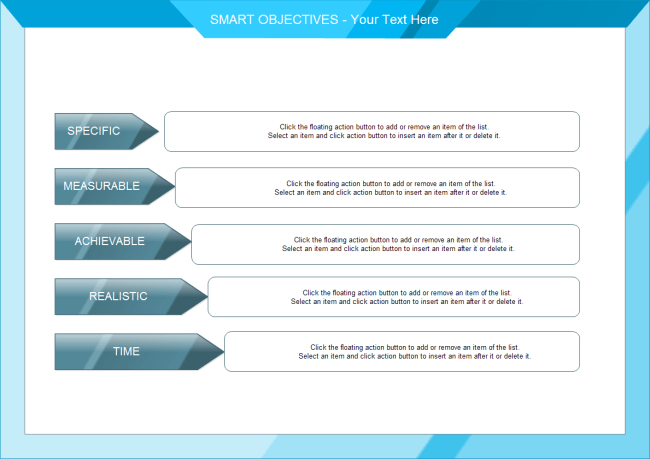 Smart Objectives Free Smart Objectives Templates