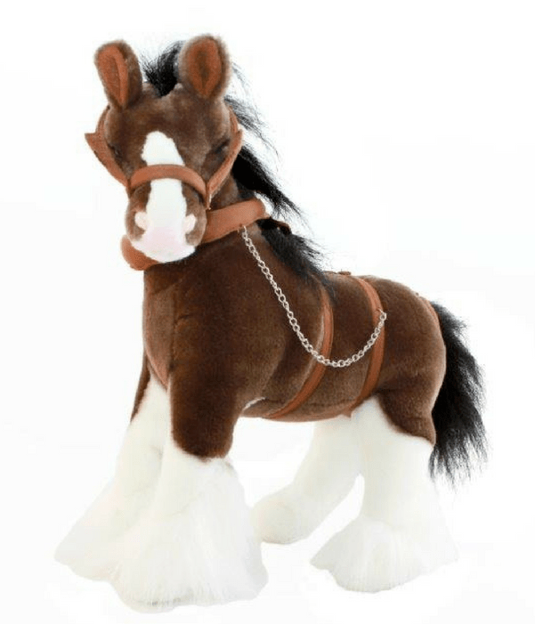 Buy Bocchetta Rimsky Clydesdale Horse Plush Toy 30cm