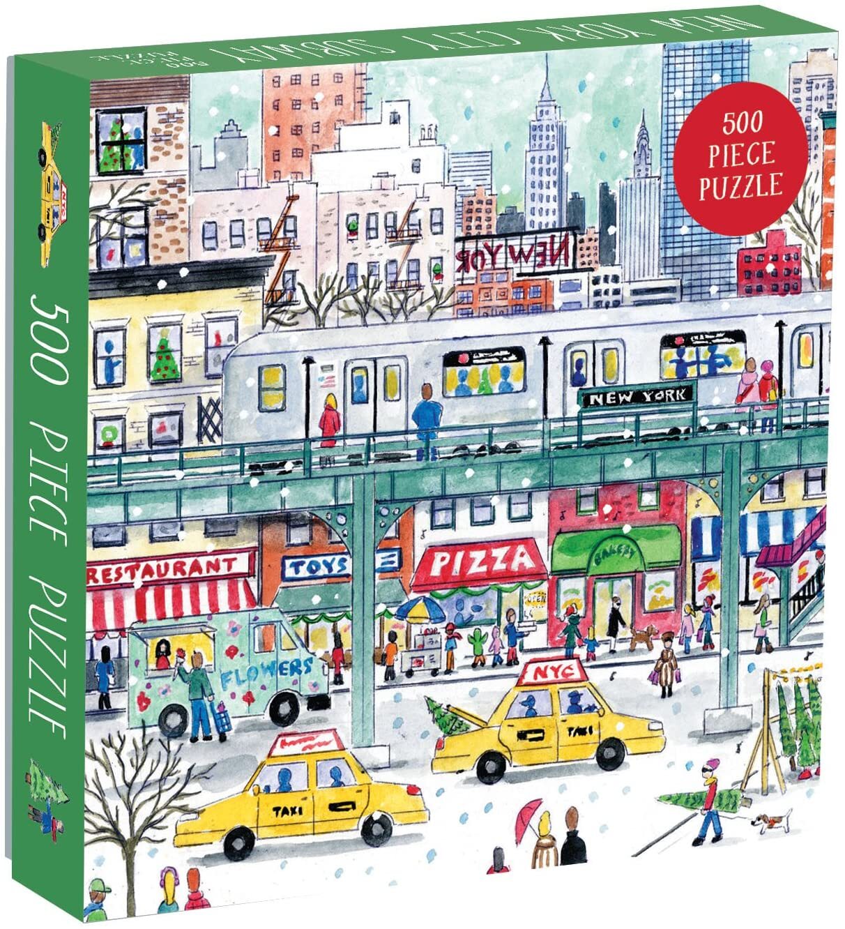 Buy Galison New York City Subway Puzzle 500pc