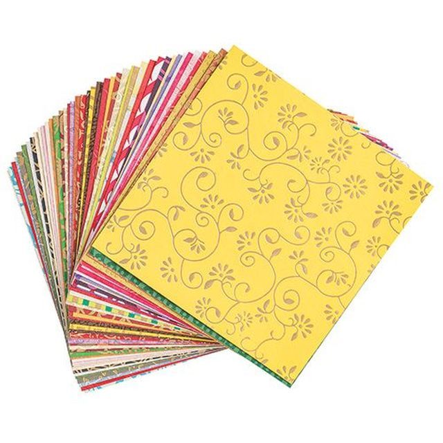 Handmade Decorative Paper 15×15 Pack 50 EDSCO