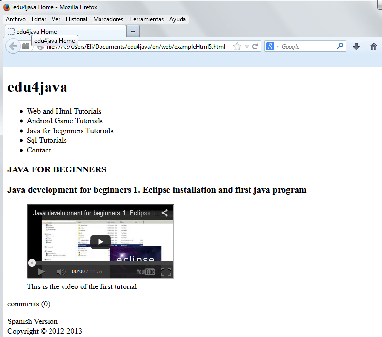 HTML5Inside the Body. Figure element
