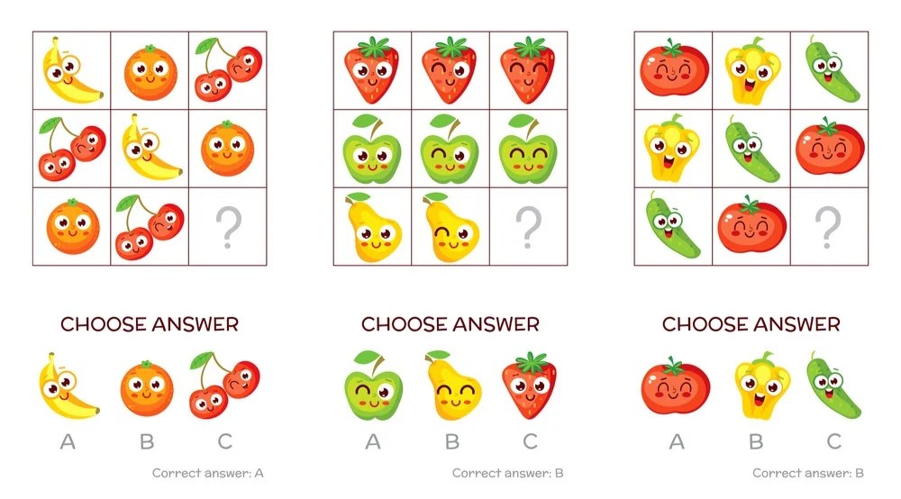 Brain Teasers, Logic Puzzles and Processing Speed Tasks Edublox