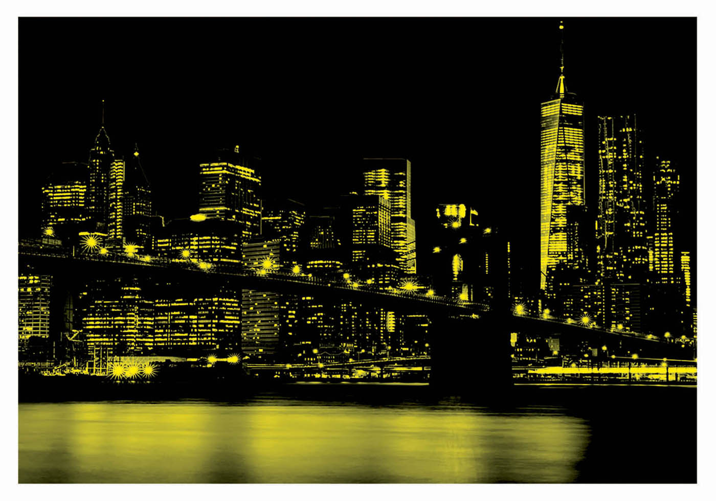 1000 Brooklyn Bridge ´Neon´ Educa Borras