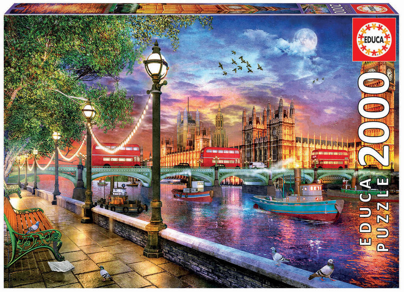 2000 Pieces Puzzles – Educa Borras