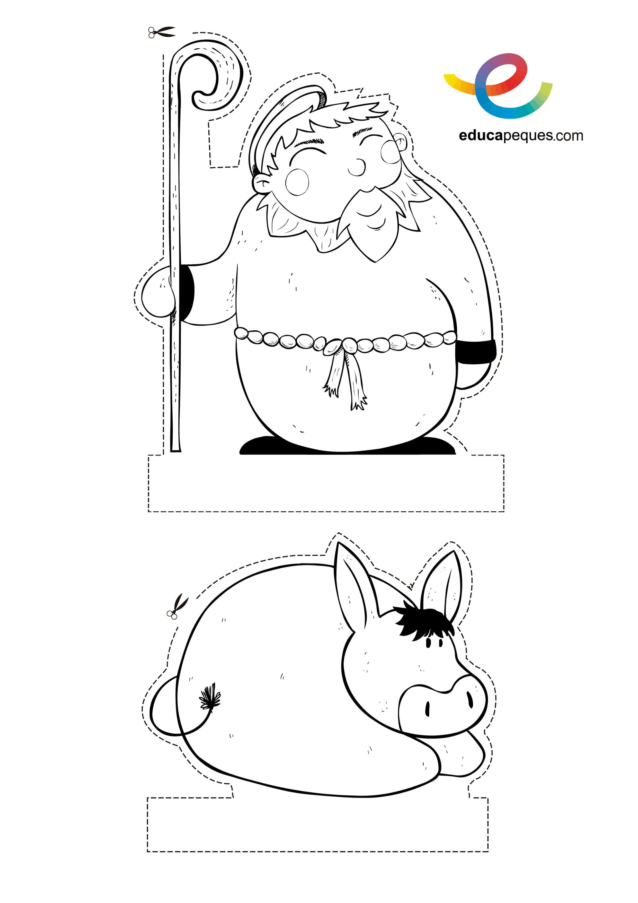 Manualidades con Educapeques: El Belén