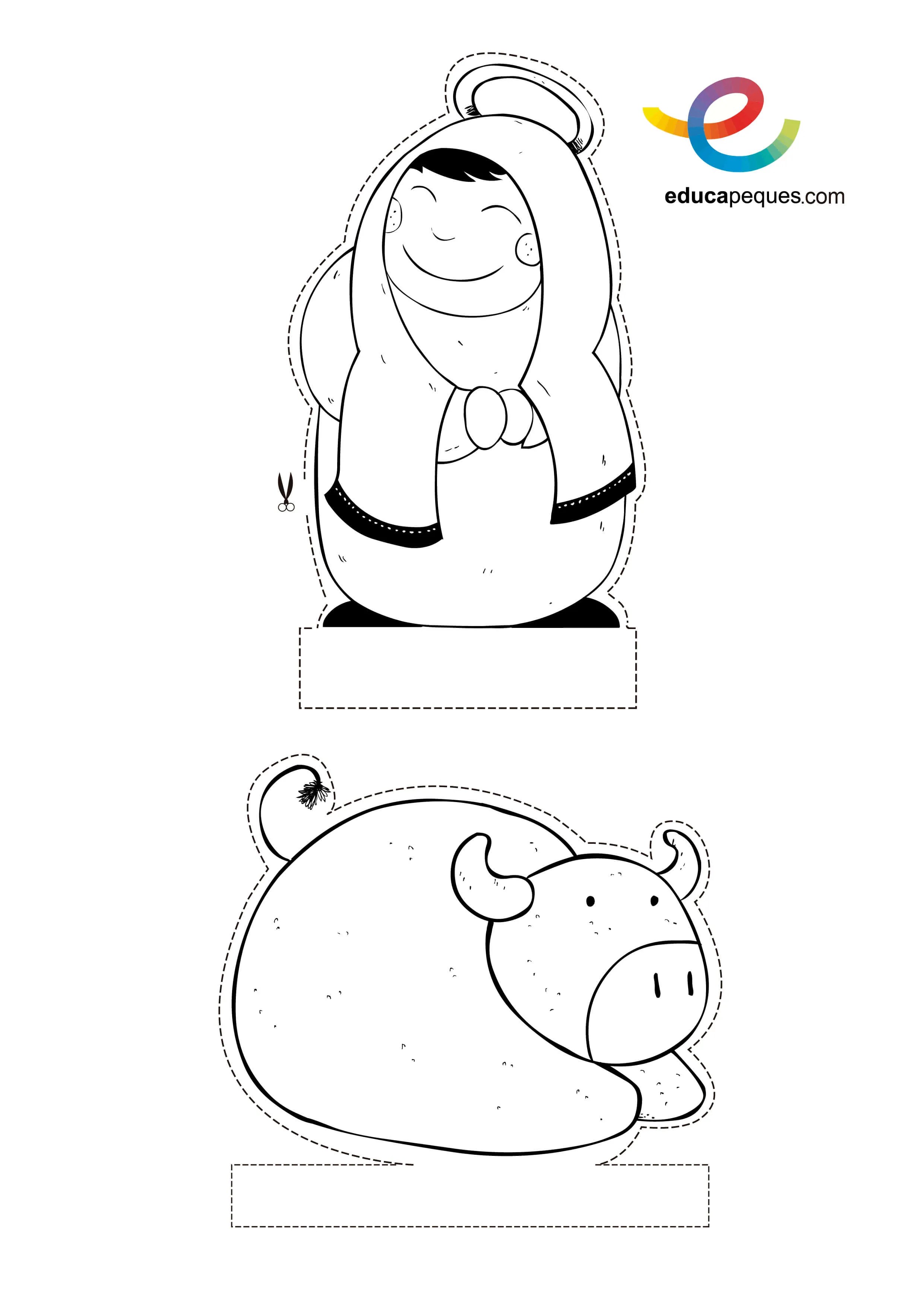 Manualidades con Educapeques: El Belén