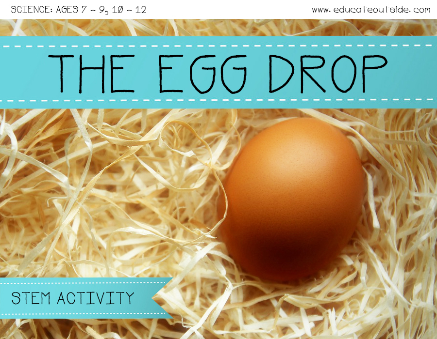 The Egg Drop STEM Activity Educate Outside Outoor Lesson Ideas