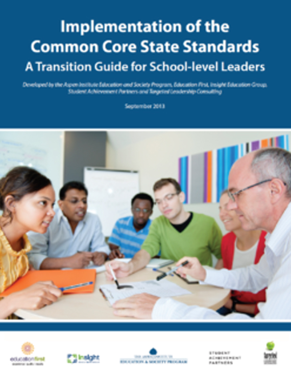Implementation of the Common Core State Standards Education First