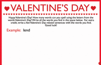 Valentine's Day Writing: 10 Printable Prompts | Education.com