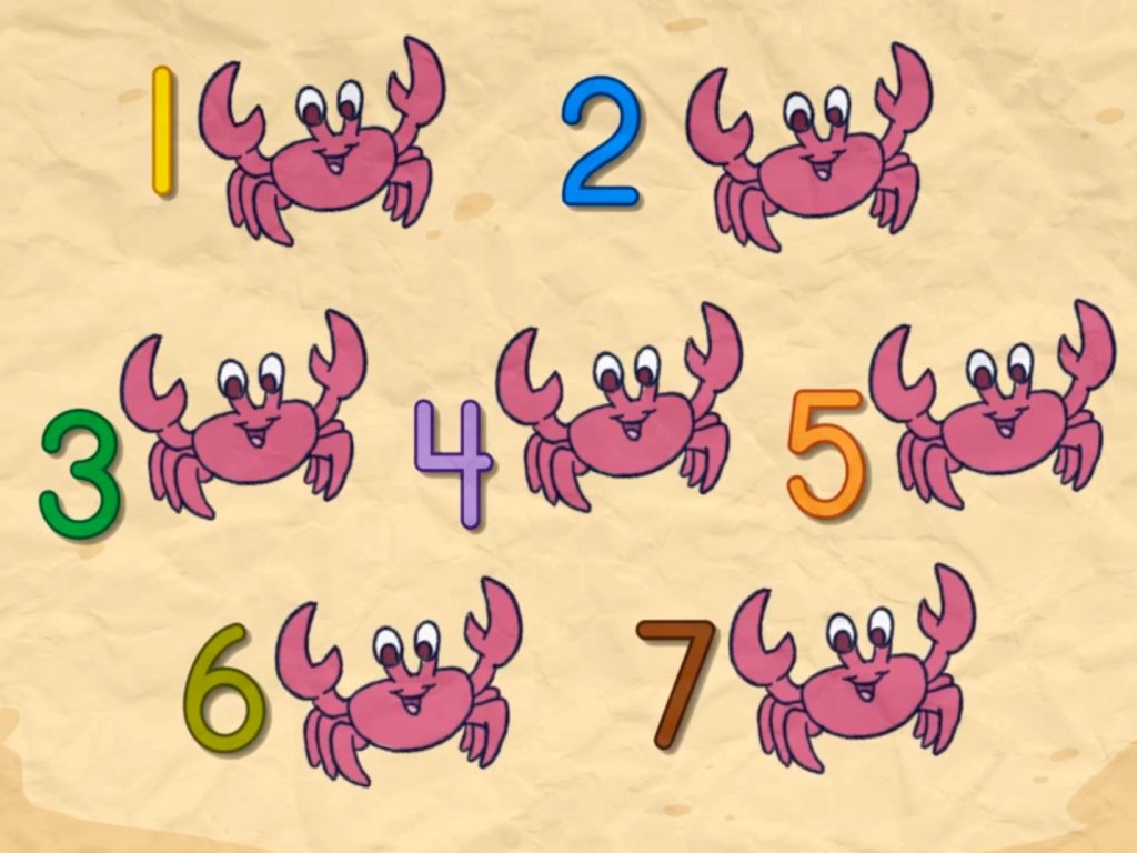 Beach Counting Song Song