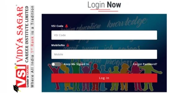 VSI Student Login A Guide to Vidya Sagar Institute Online Portal