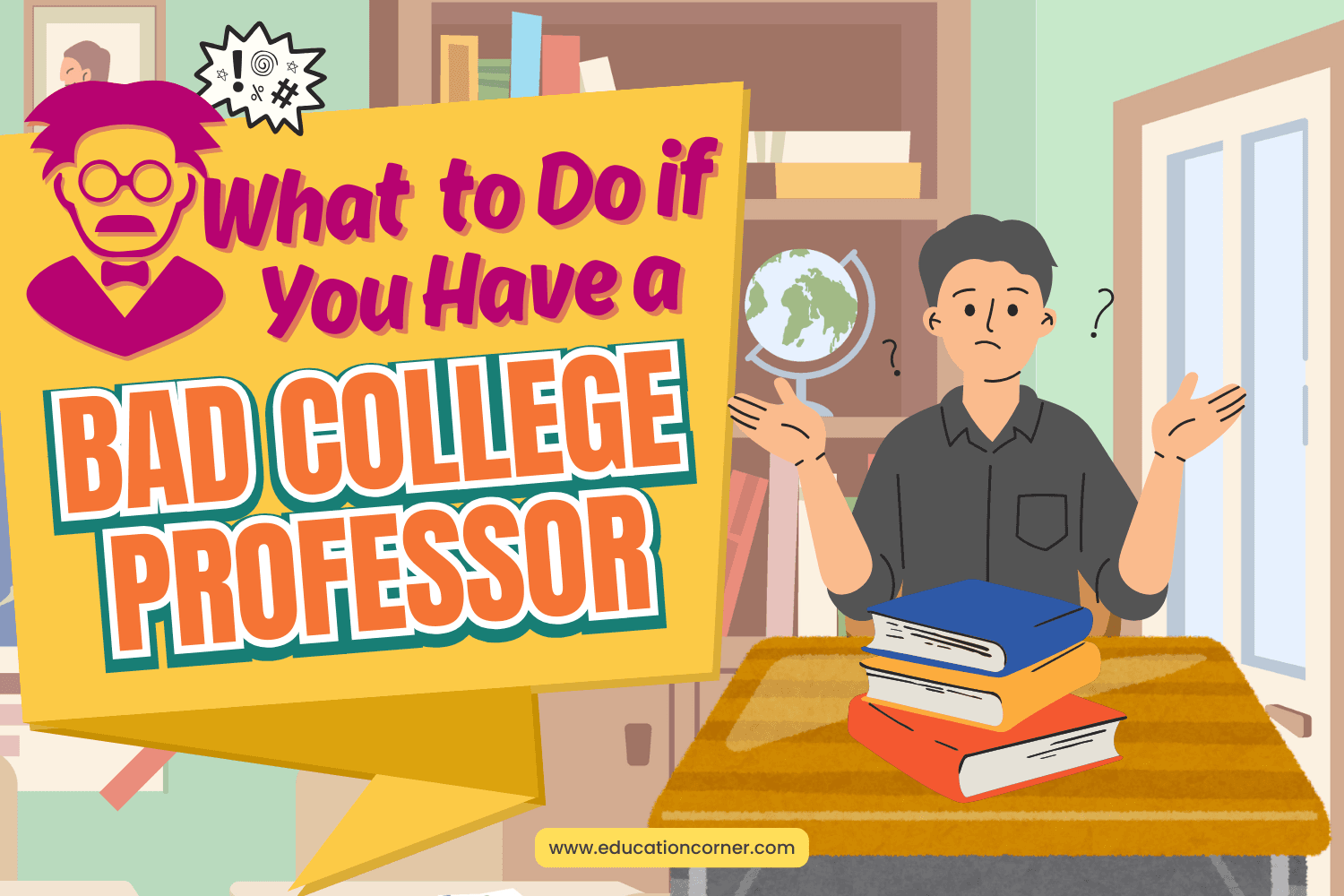 What to Do If You Have a Bad College Professor Education Corner